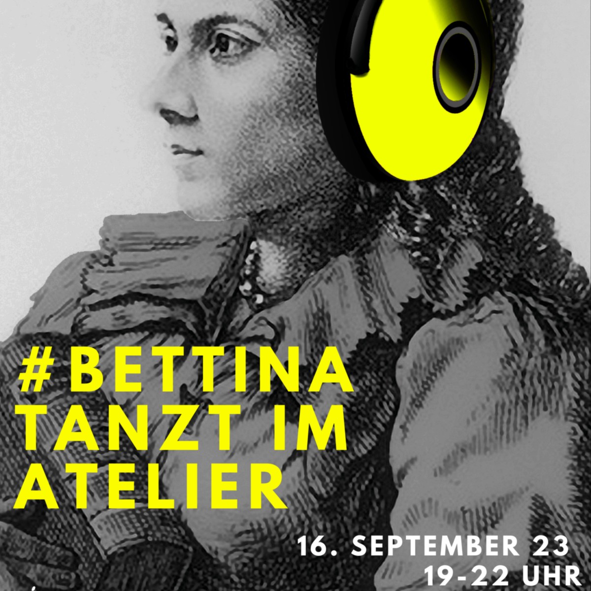 #Bettina tanzt im Atelier 16.09.23 im Haus der Romantik