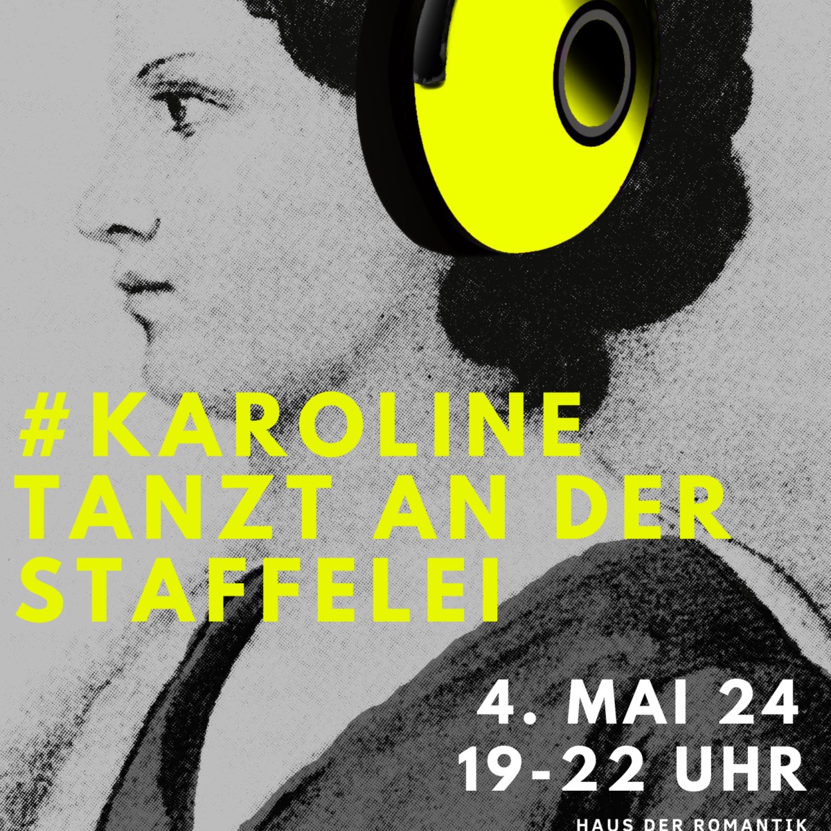 #Karolinetanzt am 4. Mai 2024 im Haus der Romantik Marburg